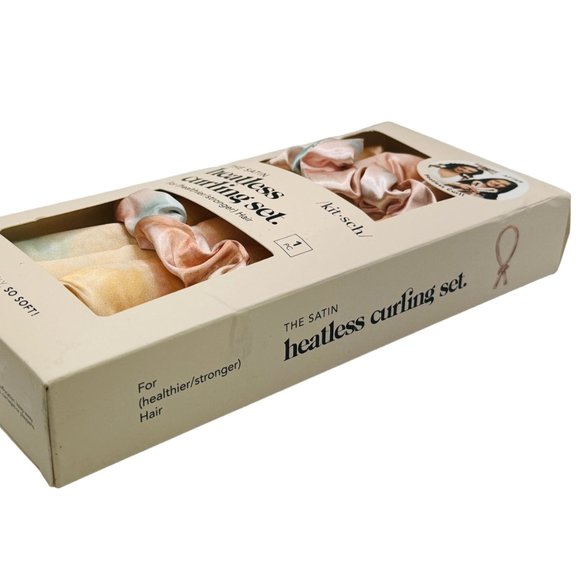 Kitsch Heatless Curling Set Satin Heatless Curling Set - Sunset Tie Dye - Picture 4 of 5